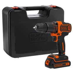 Black and Decker - 18V 2 sebessges tvefr 400mA tlt1 akku koffer - BDCHD18K
