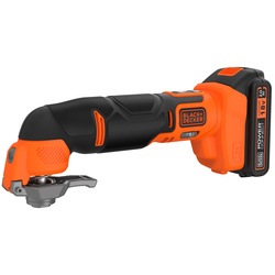 Black and Decker - 18V Oscillating Tool 2Ah 1A Kitbox - BDCOS18D1K
