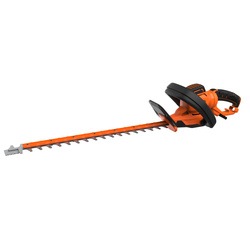 Black and Decker - 650W Corded 60cm Twist Handle Hedge Timmer with SAWBLADE - BEHTS551