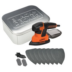 Black and Decker - 120W jgenercis Mouse Dekorcsiszol 10 tartozkkal  Fm ajndkdoboz - KA2000AT
