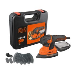 Black and Decker - 120 W j genercis Mouse csiszol 9 tartozkkal kofferben - KA2500K