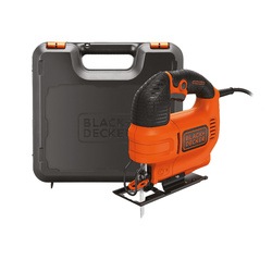 Black and Decker - 520W Vltoztathat sebessg kompakt dekoprfrsz frszlappal kofferben - KS701EK