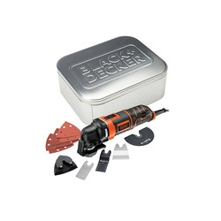 Black and Decker - 300W Elektromos oszcillcis multi szerszm 12 tartozkkal Fm ajndkdobozban - MT300AT