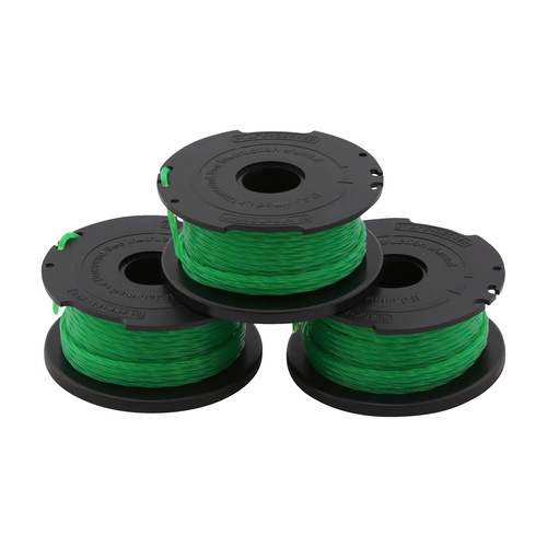 Black and Decker - Replacement Spool  Line 6m 2mm Pack of 3 - A6486