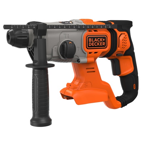 Black and Decker - 18V Cordless SDSPlus Hammer Drill with 1 Accessory in a Kit Box - BCD900B