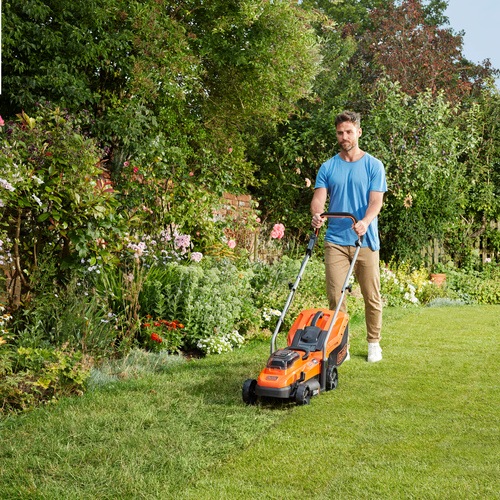 Black and Decker - 33cm Cordless 2 x 18V Compact Mower Bare Unit - BCMW3318N