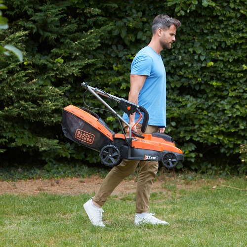 Black and Decker - 33cm Cordless 2 x 18V Compact Mower Bare Unit - BCMW3318N