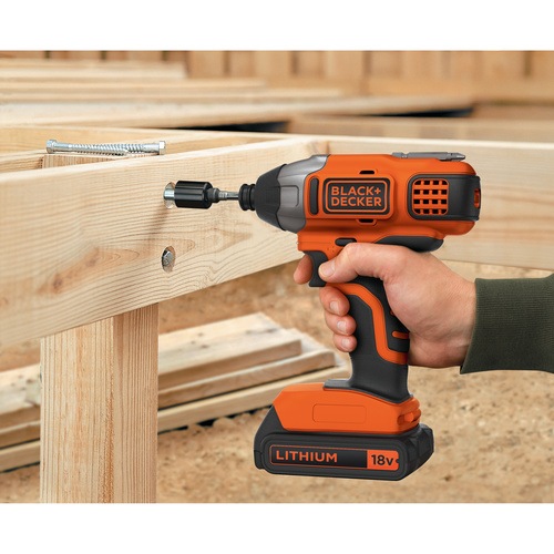 Black and Decker - 18V tvecsavaroz  akkumultor s tlt nlkl - BDCIM18N