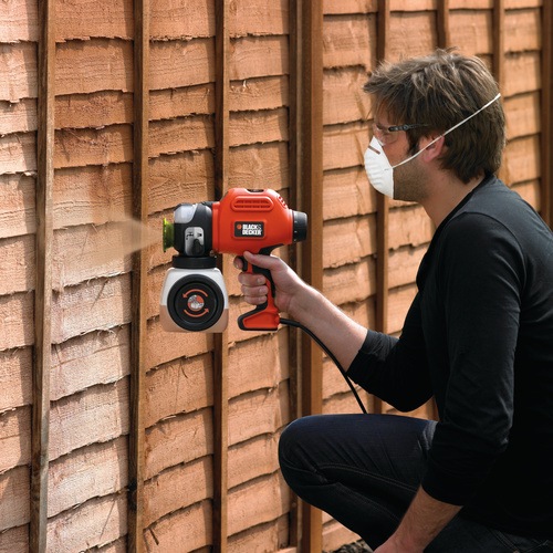 Black and Decker - 2 Sebessges Nagy teljestmny Festkszr Gyorstisztt rendszerrel - BDPS600K