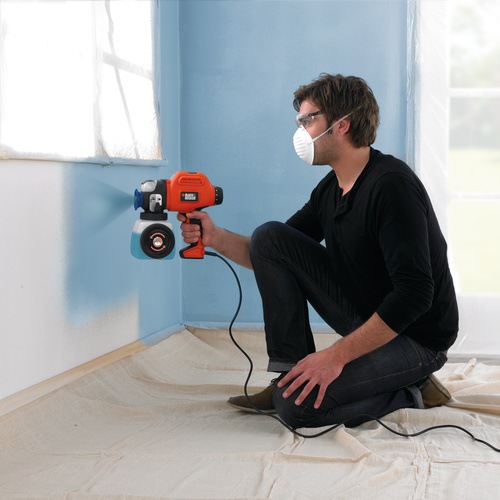 Black and Decker - 2 Sebessges Nagy teljestmny Festkszr Gyorstisztt rendszerrel - BDPS600K