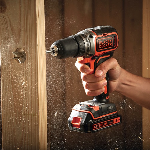 Black and Decker - 18V ltiumionos kefe nlkli 2 fokozat akkumultoros frgphajts - BL186N