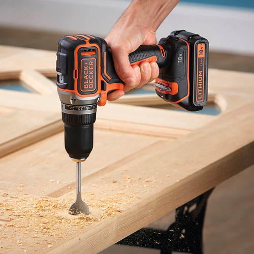 Black and Decker - 18V ltiumionos kefe nlkli 2 fokozat akkumultoros frgphajts - BL186N