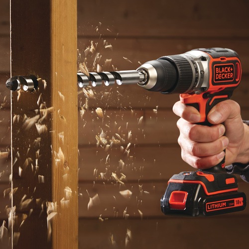 Black And Decker - 18V Lithiumion Brushless 2 Gear Cordless Hammer Drill - BL188N